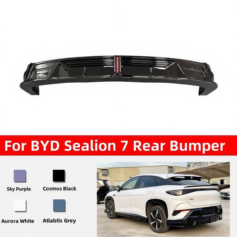 Sport Body Kit Front Rear Bumper Accent Trim Set for BYD Sealion 7 - NICE EVS
