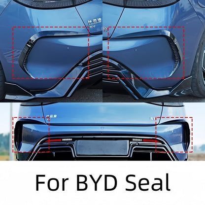 Sport Front & Rear Bumper Canards for BYD Seal - NICE EVS
