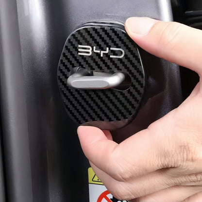 Stainless Steel Door Lock Covers for BYD (4 Pcs) - NICE EVS