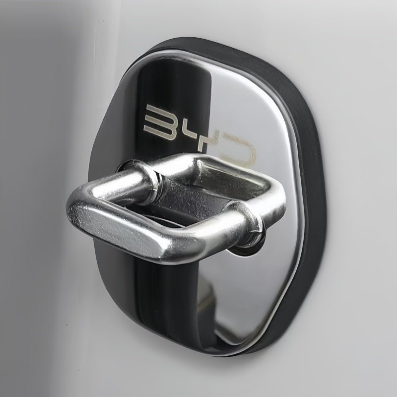 Stainless Steel Door Lock Covers for BYD (4 Pcs) - NICE EVS