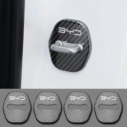 Stainless Steel Door Lock Covers for BYD (4 Pcs) - NICE EVS