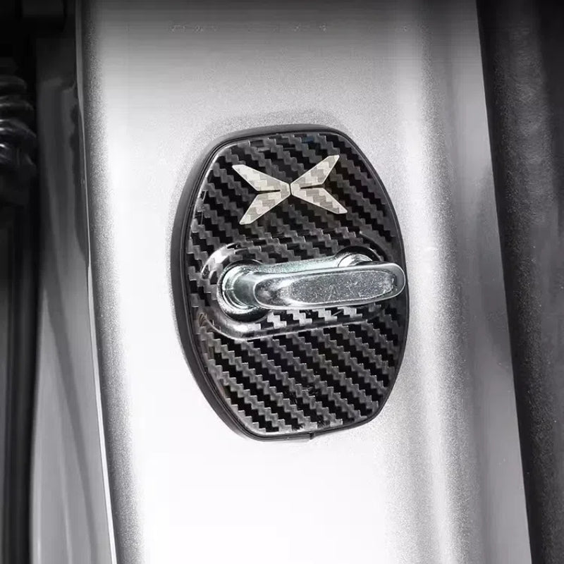 Stainless Steel Door Lock Covers for Xpeng (4 Pcs) - NICE EVS