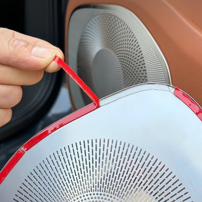 Stainless Steel Door Speaker Cover Trim for Leapmotor C10 - NICE EVS