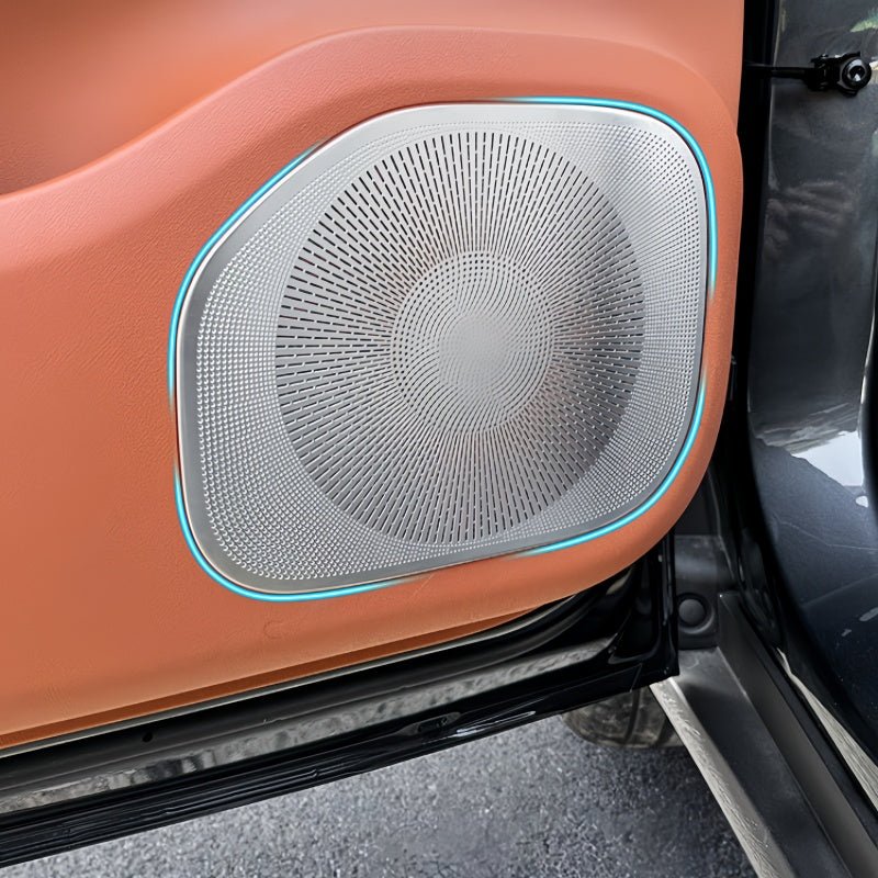 Stainless Steel Door Speaker Cover Trim for Leapmotor C10 - NICE EVS