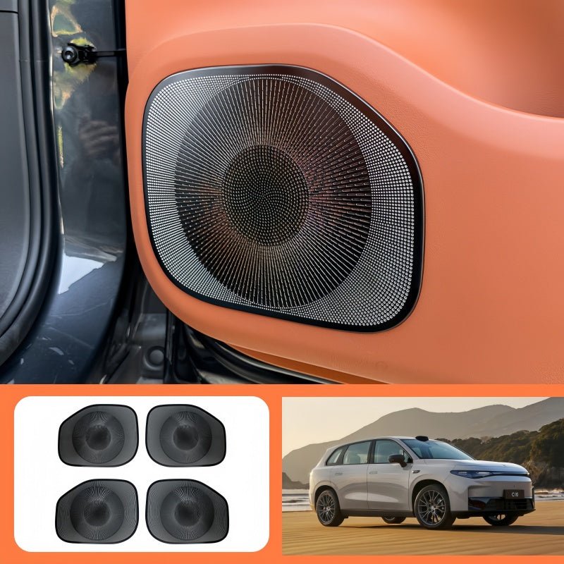 Stainless Steel Door Speaker Cover Trim for Leapmotor C10 - NICE EVS
