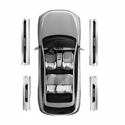 Stainless Steel Door & Trunk Sill Protector for Aion UT/RT/V - NICE EVS