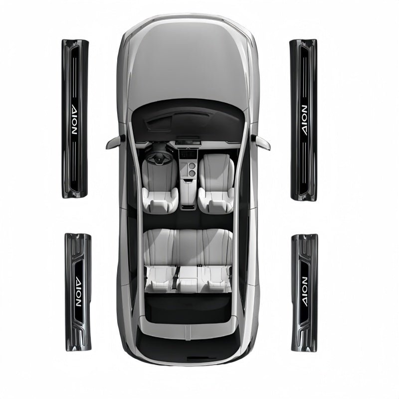 Stainless Steel Door & Trunk Sill Protector for Aion UT/RT/V - NICE EVS