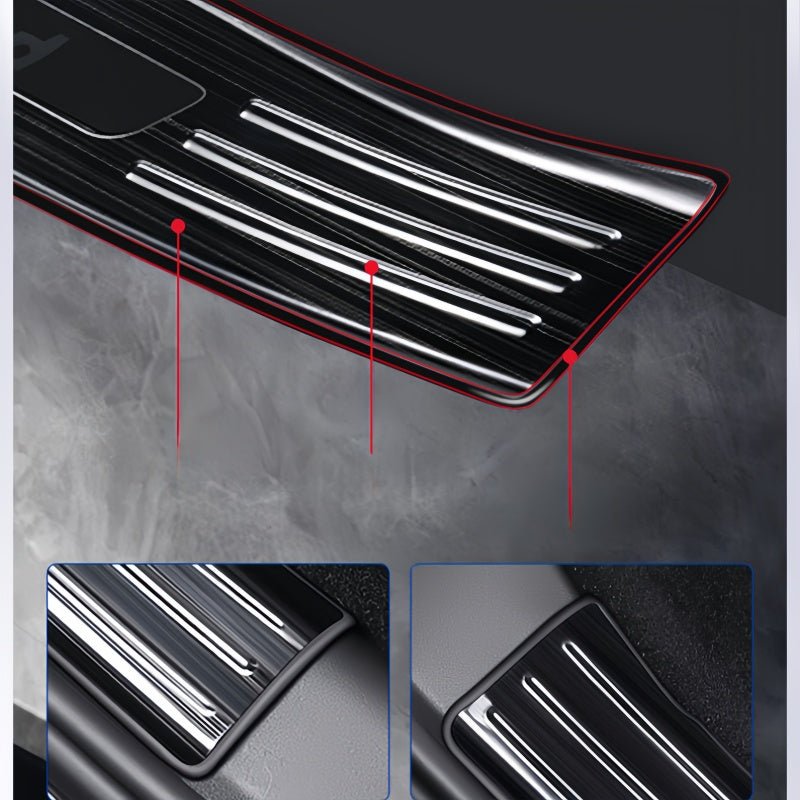 Stainless Steel Scuff Plate for Leapmotor B10 B05 C10 T03 - NICE EVS