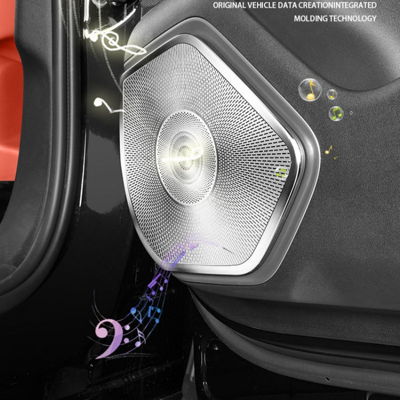 Stainless Steel Speaker Grill Cover Protector for BYD Sealion 8 / ATTO 8 - NICE EVS