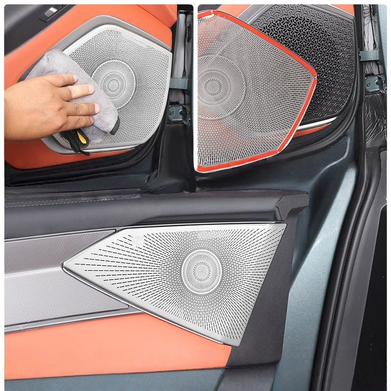 Stainless Steel Speaker Grill Cover Protector for BYD Sealion 8 / ATTO 8 - NICE EVS