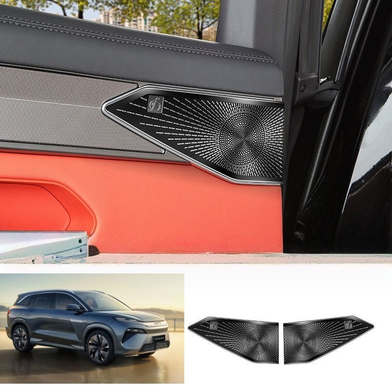 Stainless Steel Speaker Grill Cover Protector for BYD Sealion 8 / ATTO 8 - NICE EVS