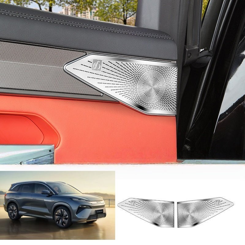 Stainless Steel Speaker Grill Cover Protector for BYD Sealion 8 / ATTO 8 - NICE EVS