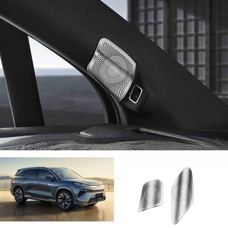 Stainless Steel Speaker Grill Cover Protector for BYD Sealion 8 / ATTO 8 - NICE EVS