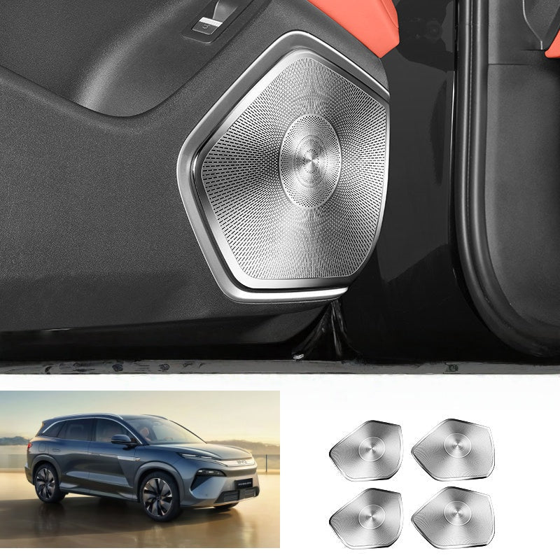 Stainless Steel Speaker Grill Cover Protector for BYD Sealion 8 / ATTO 8 - NICE EVS