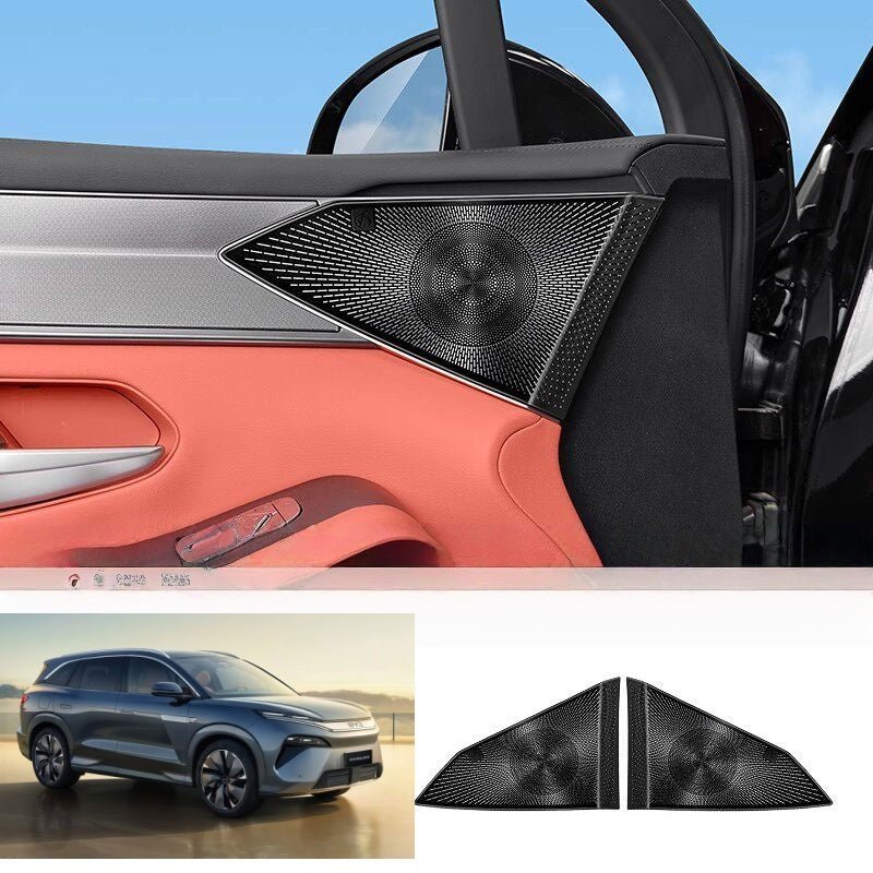 Stainless Steel Speaker Grill Cover Protector for BYD Sealion 8 / ATTO 8 - NICE EVS