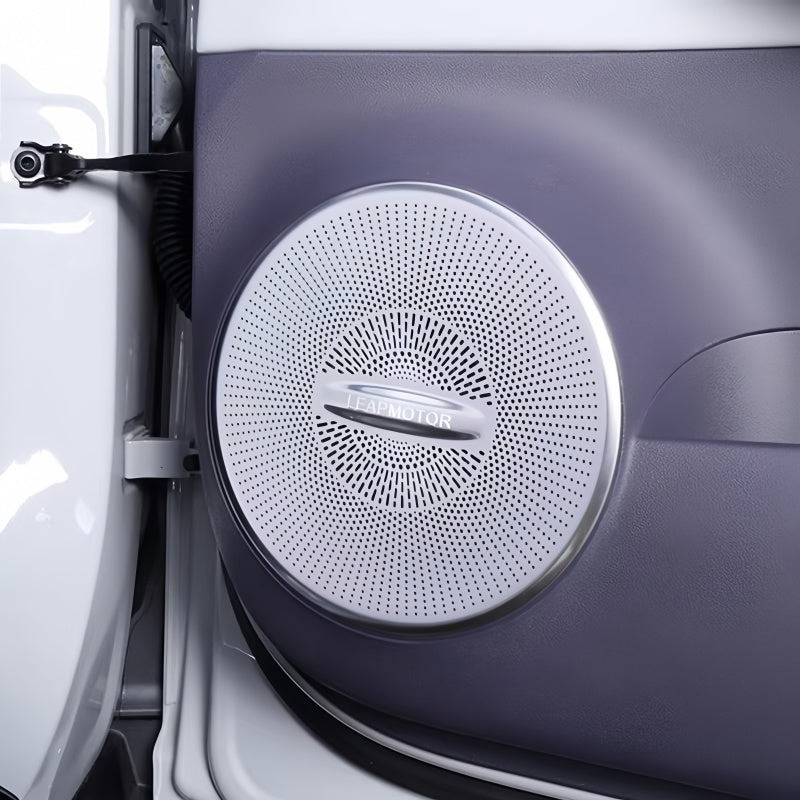 Stainless Steel Speaker Grilles for Leapmotor B10 (4 Pcs) - NICE EVS