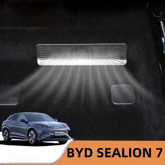 Stainless Steel Under-Seat Air Vent Covers for BYD Sealion 7 - NICE EVS
