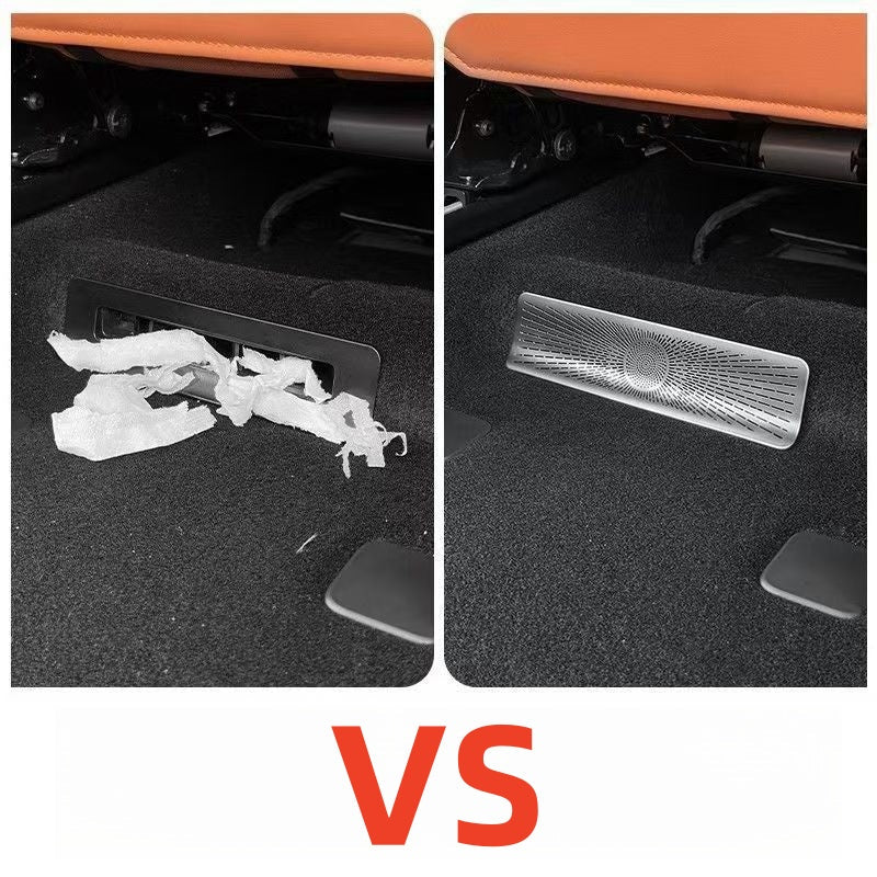 Stainless Steel Under-Seat Air Vent Covers for BYD Sealion 7 - NICE EVS