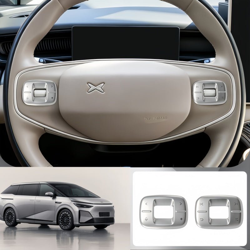 Steering Wheel Button Metal Cover for Xpeng G6/G9/P7+/X9/L03 - NICE EVS