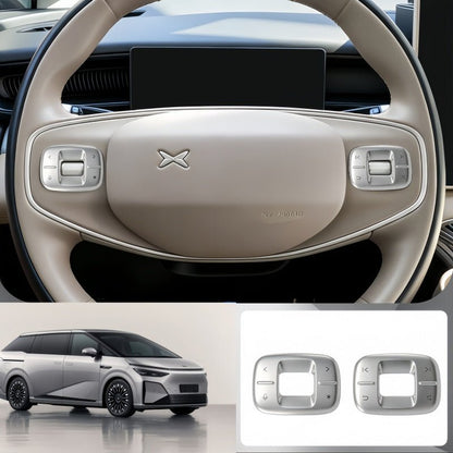 Steering Wheel Button Metal Cover for Xpeng G6/G9/P7+/X9/L03 - NICE EVS
