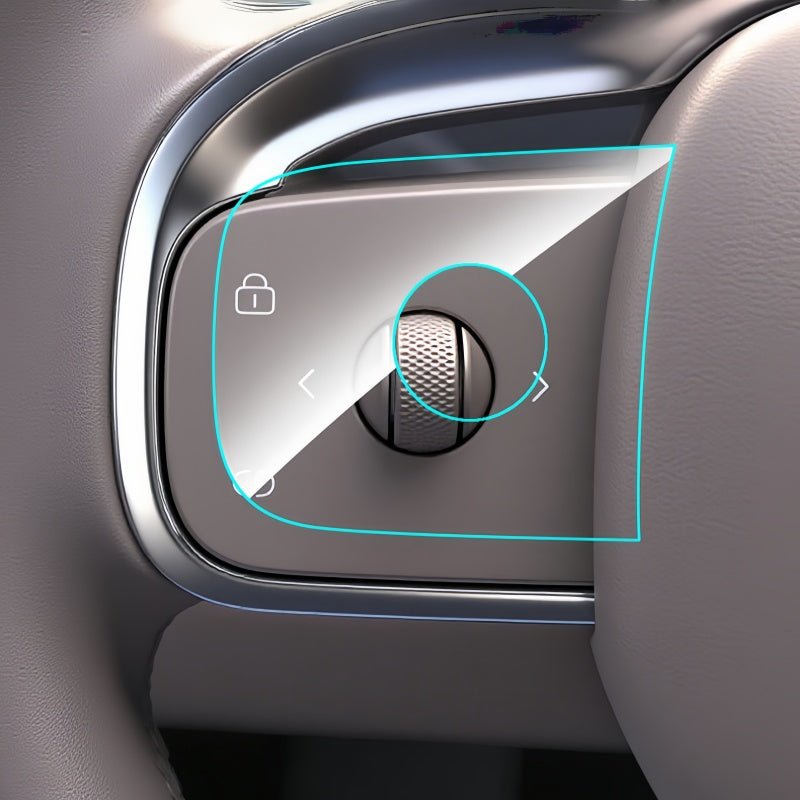 Steering Wheel Button TPU Protective Film for Leapmotor B05/B10/C10 - NICE EVS