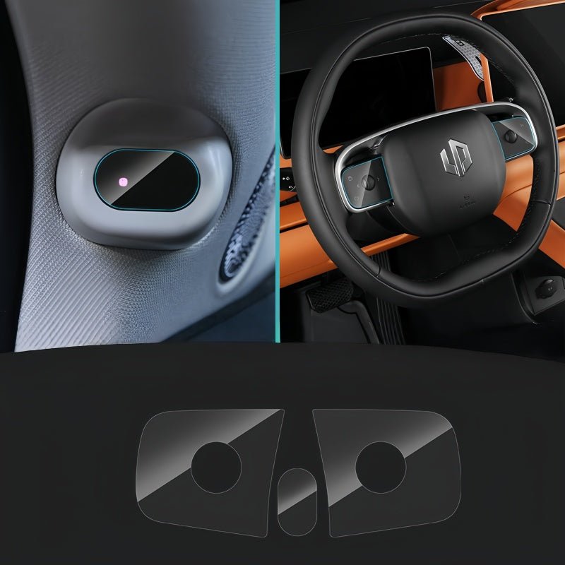 Steering Wheel Button TPU Protective Film for Leapmotor B05/B10/C10 - NICE EVS