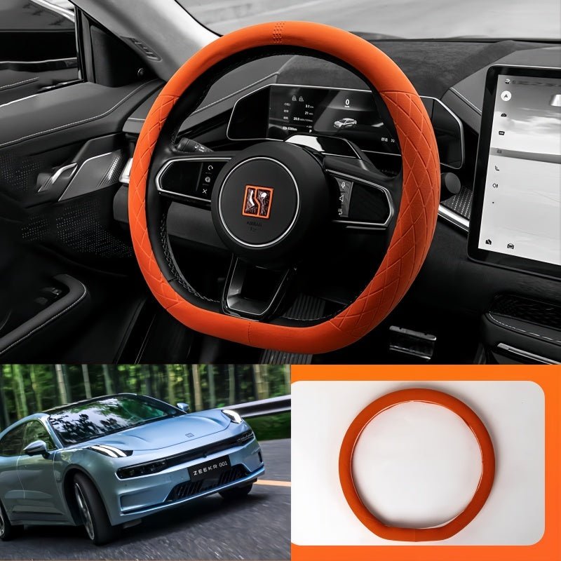 Steering Wheel Cover Suede for ZEEKR 001/009 - NICE EVS