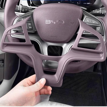 Steering Wheel Decorative Cover for BYD SEAL U/SEALION 6/SONG PLUS - NICE EVS