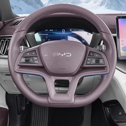 Steering Wheel Decorative Cover for BYD SEAL U/SEALION 6/SONG PLUS - NICE EVS