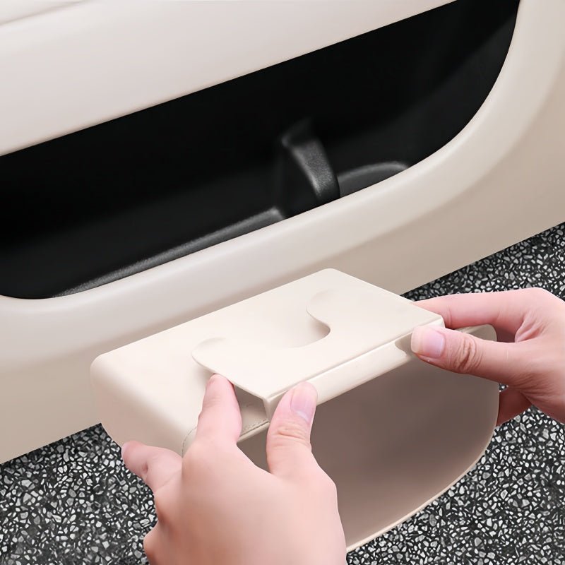 Suede Edge Car Waste Bin Hanging Organiser for XPeng - NICE EVS