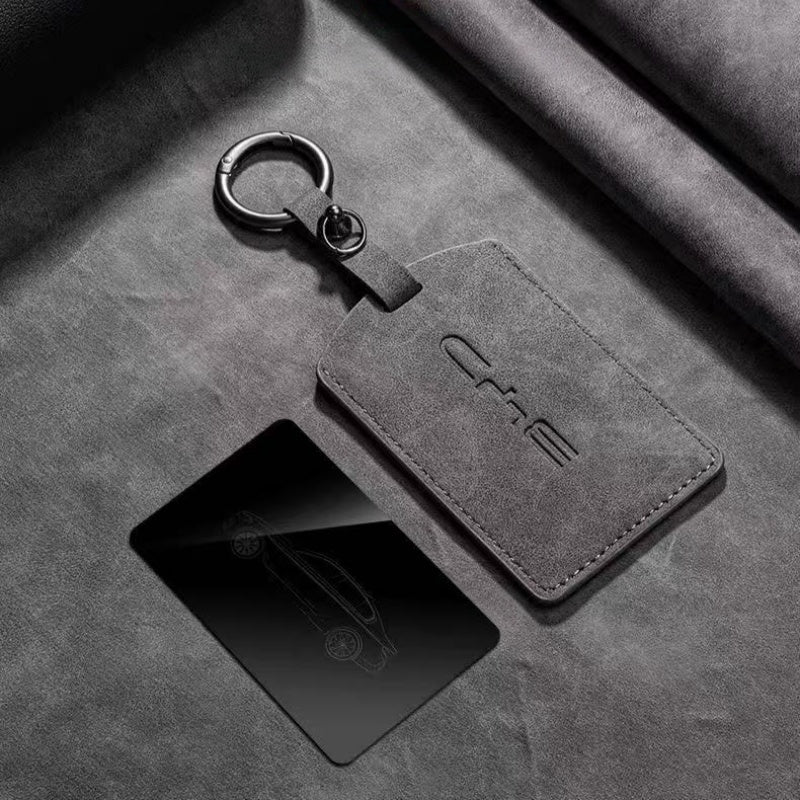 Suede NFC Card Key Cover Case for BYD EV Card Key - NICE EVS