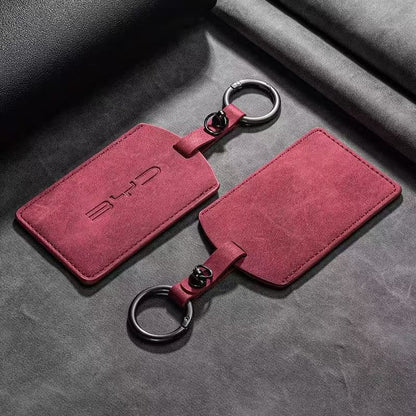 Suede NFC Card Key Cover Case for BYD EV Card Key - NICE EVS