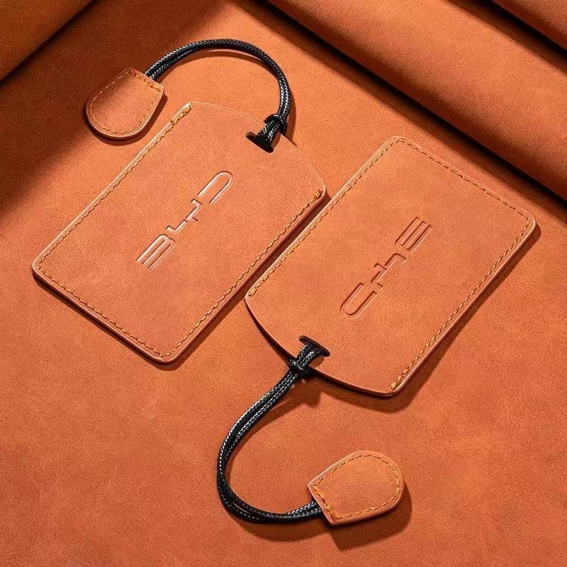 Suede NFC Card Key Cover Case for BYD EV Card Key - NICE EVS