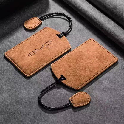 Suede NFC Card Key Cover Case for BYD EV Card Key - NICE EVS