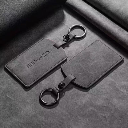 Suede NFC Card Key Cover Case for BYD EV Card Key - NICE EVS