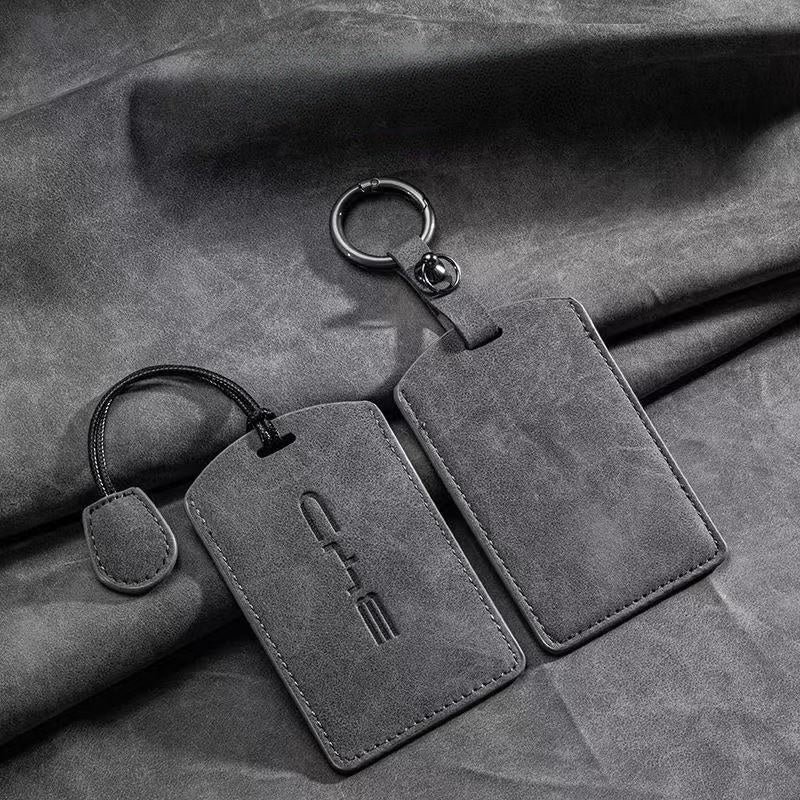 Suede NFC Card Key Cover Case for BYD EV Card Key - NICE EVS