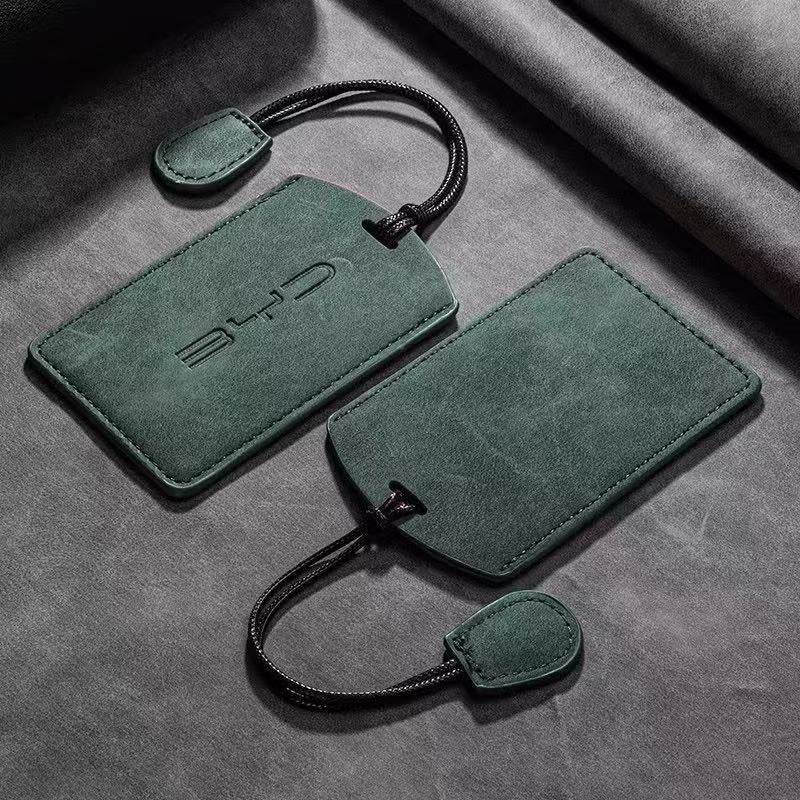 Suede NFC Card Key Cover Case for BYD EV Card Key - NICE EVS