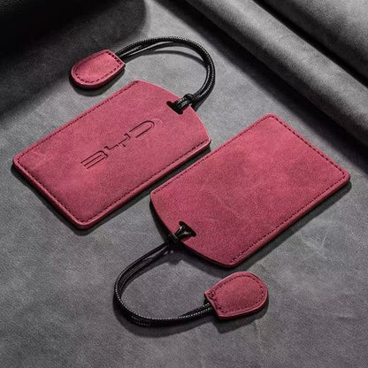 Suede NFC Card Key Cover Case for BYD EV Card Key - NICE EVS