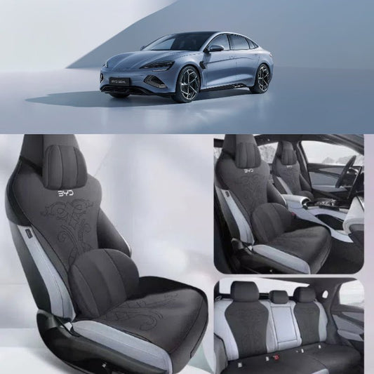 Suede Seat Covers for BYD Seal - NICE EVS