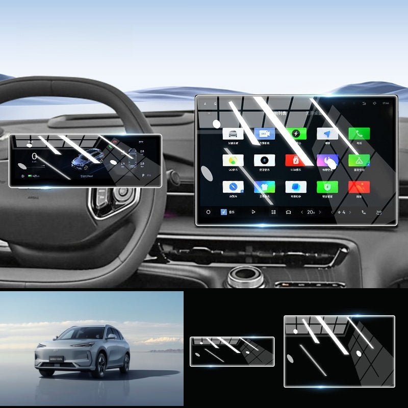 Tempered Glass Screen Protector for Geely Dashboard & Navigation - NICE EVS