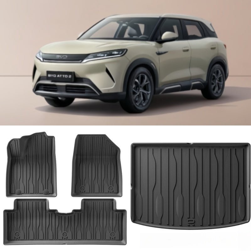 TPE Floor MATS for BYD ATTO 2 - NICE EVS