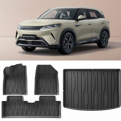 TPE Floor MATS for BYD ATTO 2 - NICE EVS