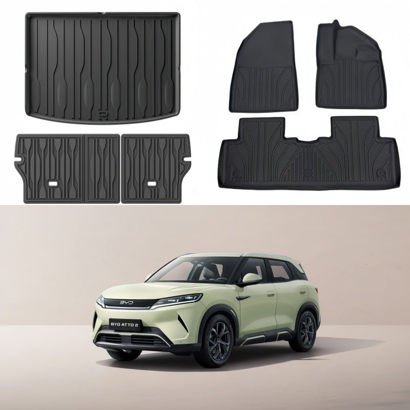 TPE Floor MATS for BYD ATTO 2 - NICE EVS