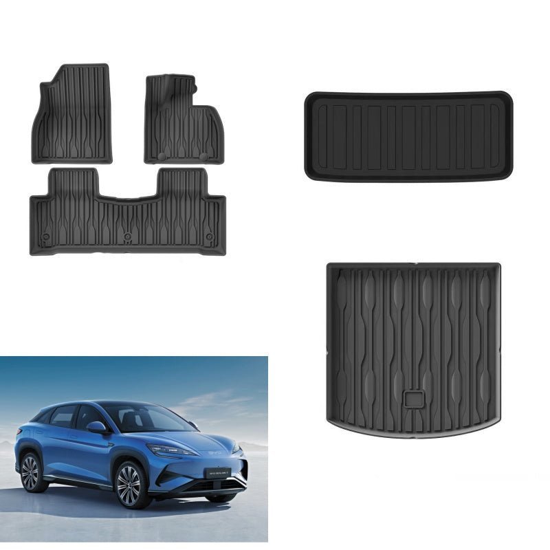 TPE Floor MATS & Trunk & Frunk MATS for BYD Sealion 7 - NICE EVS