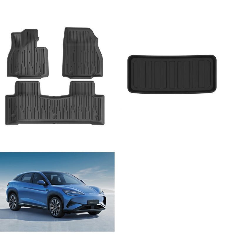 TPE Floor MATS & Trunk & Frunk MATS for BYD Sealion 7 - NICE EVS