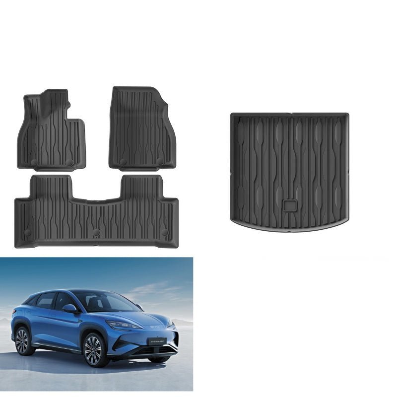 TPE Floor MATS & Trunk & Frunk MATS for BYD Sealion 7 - NICE EVS
