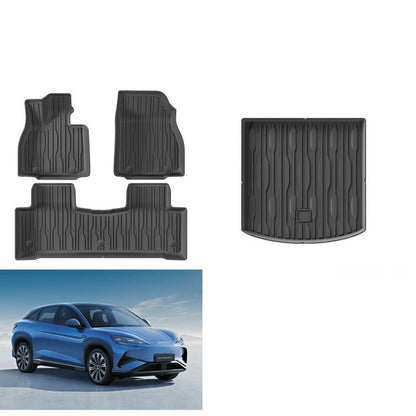 TPE Floor MATS & Trunk & Frunk MATS for BYD Sealion 7 - NICE EVS