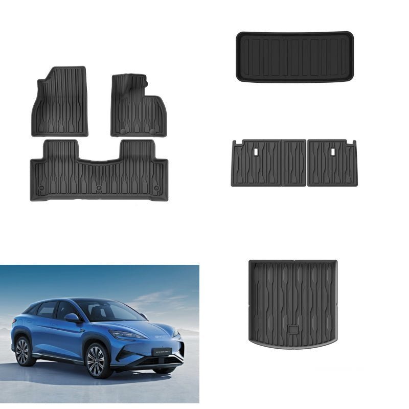 TPE Floor MATS & Trunk & Frunk MATS for BYD Sealion 7 - NICE EVS