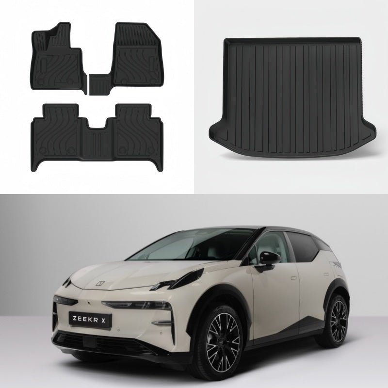 TPE Floor MATS & Trunk & Frunk MATS for ZEEKR X - NICE EVS