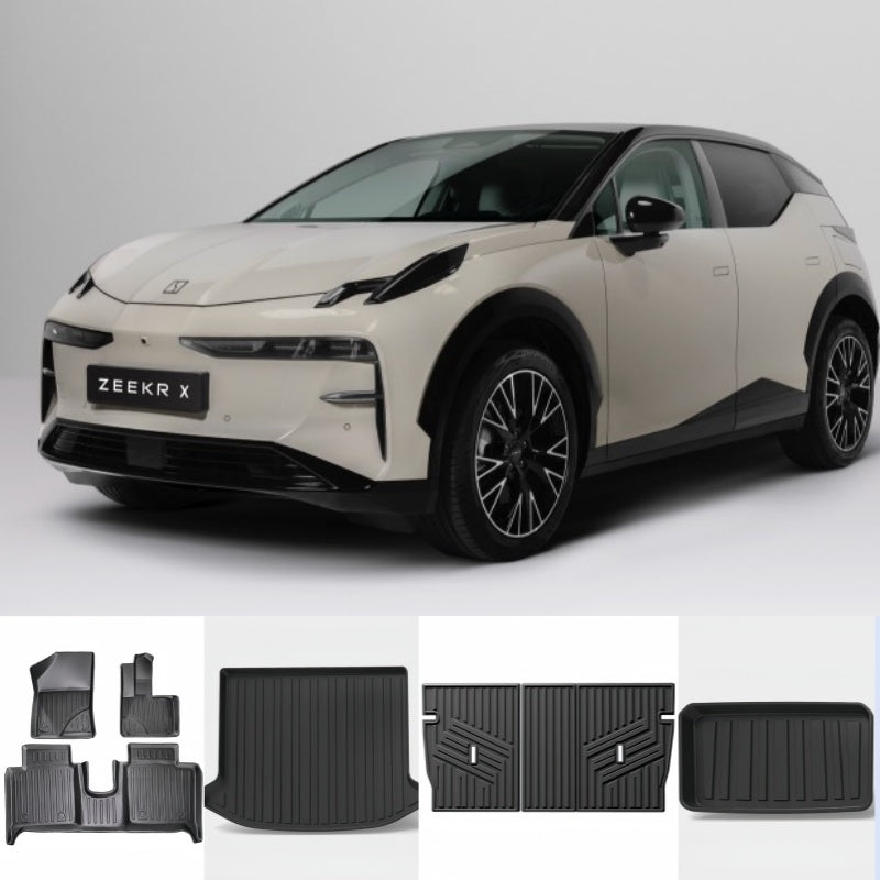 TPE Floor MATS & Trunk & Frunk MATS for ZEEKR X - NICE EVS